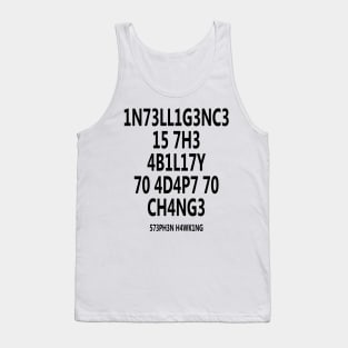 Brilliant phrases of great people Tank Top